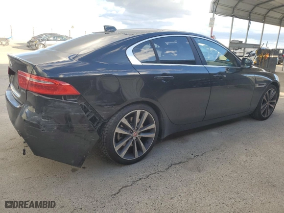 2017 Jaguar XE 25t Prestige with VIN SAJAE4BG4HA963434, listed as a Copart auction lot 48367745 with 86,839 mi miles and Salvage Title. Bid and sale history available at carsss.com. Image 3.