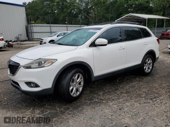 2015 Mazda CX-9 Touring with VIN JM3TB2CA9F0463715, listed as a Copart auction lot 59764565 with 113,535 mi miles and Salvage title. Bid and sale history available at DreamBid. Image 1.