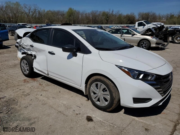 2024 Nissan Versa S with VIN 3N1CN8DV6RL826521, listed as a Copart auction lot 47921404 with 4,668 mi miles and Salvage Title. Bid and sale history available at carsss.com. Image 4.