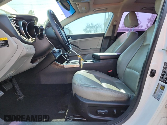 2013 Kia Optima EX with VIN 5XXGN4A71DG196229, listed as a Copart auction lot 64989055 with 146,187 mi miles and Salvage title. Bid and sale history available at DreamBid. Image 7.