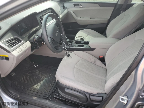 2017 Hyundai Sonata SE with VIN 5NPE24AF2HH583325, listed as a Copart auction lot 50302214 with 45,781 mi miles and Non Repairable. Bid and sale history available at carsss.com. Image 7.