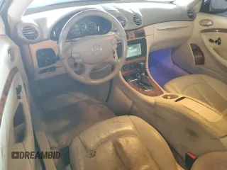 2008 Mercedes-Benz CLK 350 with VIN WDBTJ56H88F238402, listed as a Copart auction lot 75941174 with 125,596 mi miles and Clean Title. Bid and sale history available at DreamBid. Image 8.