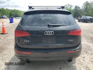 2013 Audi Q5 Premium with VIN WA1CFAFP8DA059460, listed as a Copart auction lot 54691185 with Not provided miles and Salvage title. Bid and sale history available at DreamBid. Image 6.
