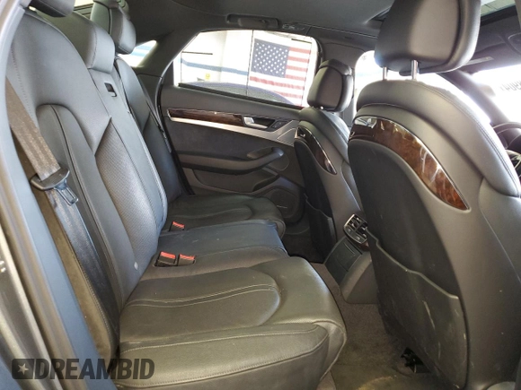 2015 Audi A8 with VIN WAUJGAFD3FN016587, listed as a Copart auction lot 60778904 with 116,818 mi miles and Clean title. Bid and sale history available at DreamBid. Image 10.