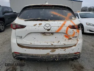 2022 Mazda CX-5 2.5 S Preferred Package with VIN JM3KFBCM3N0553628, listed as a Copart auction lot 74912524 with 0 mi miles and Salvage Title. Bid and sale history available at carsss.com. Image 6.