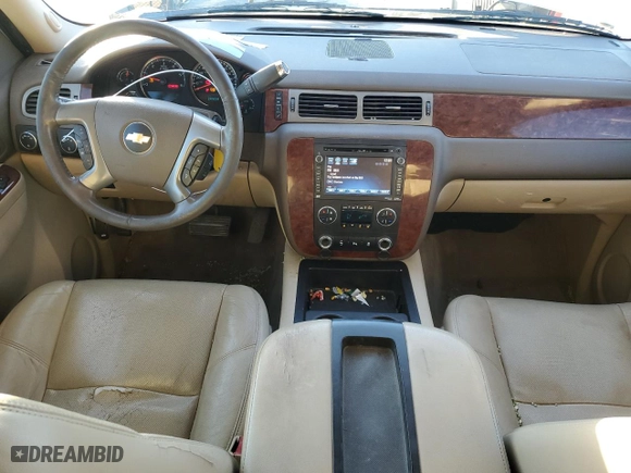 2012 Chevrolet Suburban LTZ with VIN 1GNSKKE73CR302488, listed as a Copart auction lot 80087504 with 169,583 mi miles and Salvage Title. Bid and sale history available at carsss.com. Image 8.
