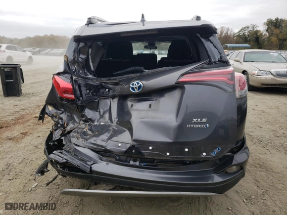 2017 Toyota RAV4 Hybrid XLE with VIN JTMRJREV3HD070951, listed as a Copart auction lot 41441125 with NaN miles and Salvage Title. Bid and sale history available at carsss.com. Image 12.