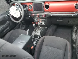 2023 Jeep Wrangler Rubicon with VIN 1C4HJXFG2PW654115, listed as a Copart auction lot 85672984 with 30,794 mi miles and Salvage Title. Bid and sale history available at carsss.com. Image 8.