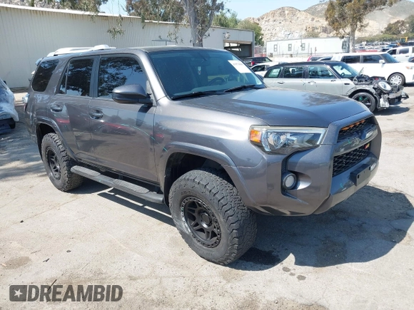 2016 Toyota 4Runner Limited with VIN JTEBU5JR2G5311140, listed as a IAAI auction lot 41973090 with 97,465 mi miles and . Bid and sale history available at DreamBid. Image 1.