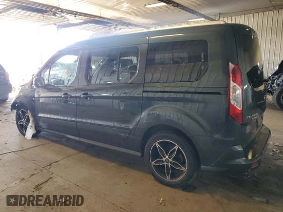 2018 Ford Transit Connect XLT with VIN NM0GE9F71J1365143, listed as a Copart auction lot 40447414 with 156,458 mi miles and . Bid and sale history available at DreamBid. Image 2.