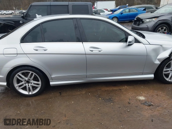 2012 Mercedes-Benz C-Class C 300 Sport with VIN WDDGF8BB0CA699290, listed as a IAAI auction lot 41513208 with 168,352 mi miles. Bid and sale history available at carsss.com. Image 13.