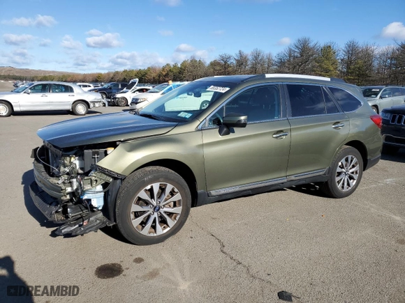 2017 Subaru Outback Touring with VIN 4S4BSATC9H3436401, listed as a Copart auction lot 86352724 with 12,048 mi miles and Salvage Title. Bid and sale history available at carsss.com. Image 1.