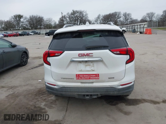 2018 GMC Terrain SLT Diesel with VIN 3GKALREU5JL331578, listed as a IAAI auction lot 41629127 with 83,185 mi miles and . Bid and sale history available at DreamBid. Image 17.
