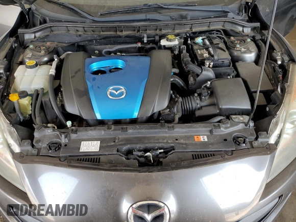 2013 Mazda 3 i Touring with VIN JM1BL1L7XD1736006, listed as a Copart auction lot 60074085 with 118,970 mi miles and Salvage title. Bid and sale history available at DreamBid. Image 12.