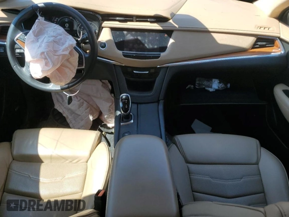 2017 Cadillac XT5 Platinum AWD with VIN 1GYKNFRS9HZ264532, listed as a Copart auction lot 50312375 with 63,623 mi miles and Salvage Title. Bid and sale history available at carsss.com. Image 8.