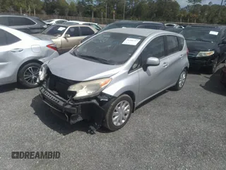 2014 Nissan Note SV with VIN 3N1CE2CP7EL381183, listed as a IAAI auction lot 41585753 with 117,493 mi miles and . Bid and sale history available at DreamBid. Image 2.