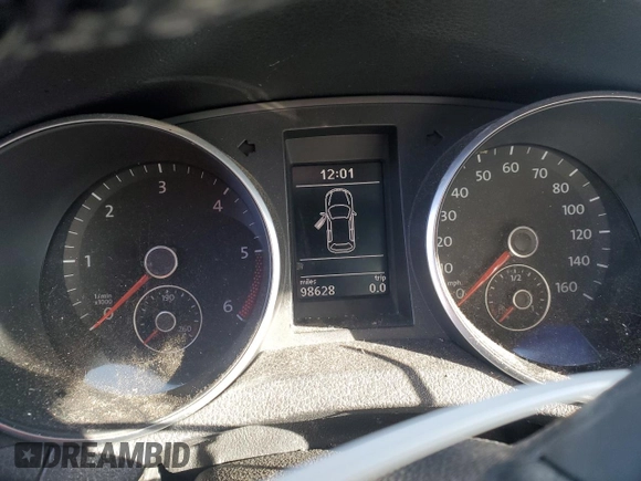 2011 Volkswagen Jetta SportWagen TDI with VIN 3VWPL7AJ2BM631237, listed as a Copart auction lot 45797315 with 98,628 mi miles and Salvage Title. Bid and sale history available at carsss.com. Image 9.