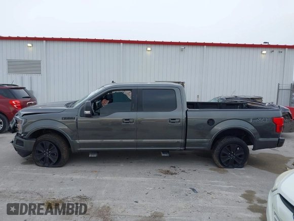 2020 Ford F-150 XL with VIN 1FTFW1E47LFC74601, listed as a IAAI auction lot 41238768 with 50,018 mi miles. Bid and sale history available at carsss.com. Image 15.