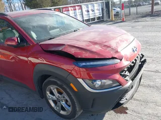 2022 Hyundai Kona SEL with VIN KM8K6CAB2NU890103, listed as a IAAI auction lot 41241709 with 54,868 mi miles. Bid and sale history available at carsss.com. Image 16.