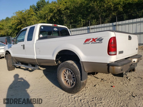 2005 Ford F-350 XL with VIN 1FTWX31505EC58627, listed as a Copart auction lot 75757994 with 116,676 mi miles and Salvage Title. Bid and sale history available at DreamBid. Image 2.