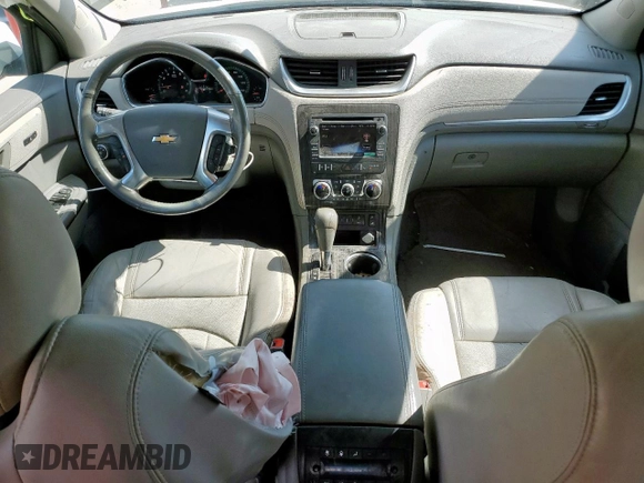 2014 Chevrolet Traverse LTZ with VIN 1GNKRJKD3EJ329725, listed as a Copart auction lot 53272755 with 221,219 mi miles and Salvage Title. Bid and sale history available at DreamBid. Image 8.