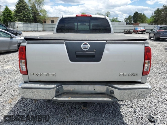 2008 Nissan Frontier SE with VIN 1N6AD06W38C406981, listed as a Copart auction lot 58784035 with 58,849 mi miles and Salvage title. Bid and sale history available at DreamBid. Image 6.