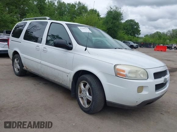 2006 Chevrolet Uplander 3LT with VIN 1GNDV33L16D189308, listed as a IAAI auction lot 42160230 with 154,557 mi miles and . Bid and sale history available at DreamBid. Image 1.