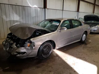 2003 Buick LeSabre Custom with VIN 1G4HP52K434157601, listed as a Copart auction lot 52306985 with 142,907 mi miles and Salvage Title. Bid and sale history available at carsss.com. Image 1.