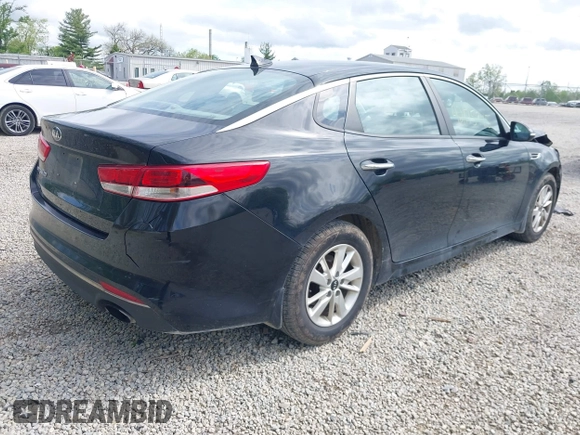 2016 Kia Optima LX with VIN 5XXGT4L32GG041760, listed as a IAAI auction lot 42175945 with 116,866 mi miles and . Bid and sale history available at carsss.com. Image 4.