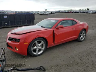 2013 Chevrolet Camaro LT z VIN 2G1FB1E31D9115191, wystawiony jako Copart lot #55069455 z przebiegiem 112 027 mil mil oraz Szkoda całkowita • Salvage title. Historia ofert i sprzedaży dostępna na DreamBid. Obrazek 1.
