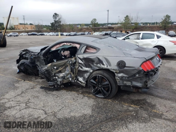 2015 Ford Mustang EcoBoost with VIN 1FA6P8TH8F5395181, listed as a Copart auction lot 48570474 with Not provided miles and Salvage title. Bid and sale history available at DreamBid. Image 2.