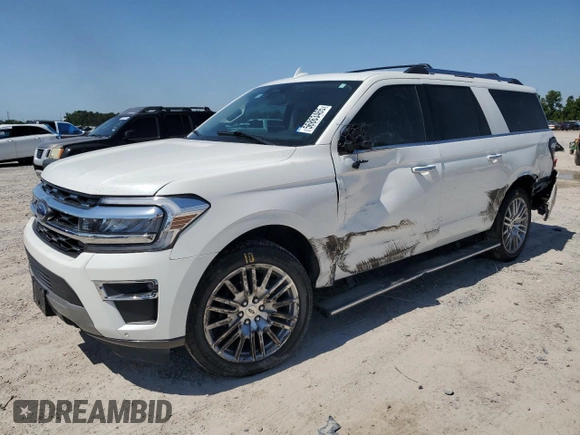 2023 Ford Expedition Max Limited with VIN 1FMJK2A88PEA33853, listed as a Copart auction lot 56863465 with 38,773 mi miles and Salvage title. Bid and sale history available at DreamBid. Image 1.
