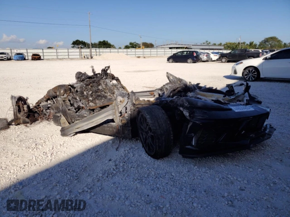 2024 Chevrolet Corvette 1LT with VIN 1G1YA3D40R5116774, listed as a Copart auction lot 44604485 with Not provided miles and Non repairable. Bid and sale history available at DreamBid. Image 4.