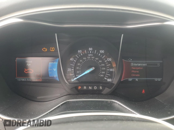 2015 Ford Fusion SE with VIN 3FA6P0HD8FR126876, listed as a Copart auction lot 44235155 with 137,863 mi miles and Clean Title. Bid and sale history available at DreamBid. Image 9.