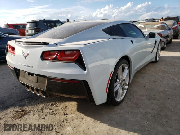 2019 Chevrolet Corvette 1LT with VIN 1G1YB2D7XK5114960, listed as a Copart auction lot 63262852 with 0 mi miles. Bid and sale history available at carsss.com. Image 4.