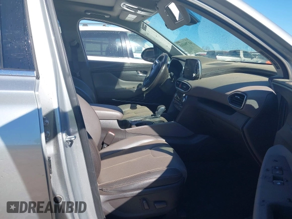 2020 Hyundai Santa Fe Limited with VIN 5NMS5CAD6LH304340, listed as a IAAI auction lot 41796115 with 56,989 mi miles. Bid and sale history available at carsss.com. Image 5.