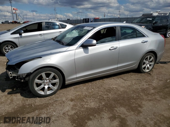 2013 Cadillac ATS z VIN 1G6AA5RA0D0132534, wystawiony jako Copart lot #55523865 z przebiegiem Nie podano mil oraz Czysty tytuł • Clean title. Historia ofert i sprzedaży dostępna na DreamBid. Obrazek 1.