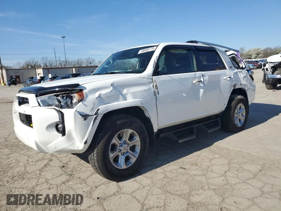 2021 Toyota 4Runner SR5 with VIN JTEMU5JR7M5868047, listed as a Copart auction lot 54008775 with 66,953 mi miles and Salvage title. Bid and sale history available at DreamBid. Image 1.