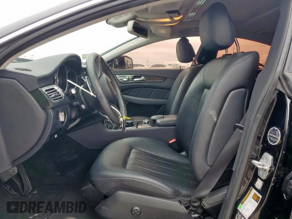 2016 Mercedes-Benz CLS 400 with VIN WDDLJ6FB7GA169514, listed as a Copart auction lot 55976445 with 64,213 mi miles and Salvage title. Bid and sale history available at DreamBid. Image 7.