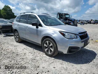 2017 Subaru Forester with VIN JF2SJABC4HH588650, listed as a Copart auction lot 61175905 with 52,057 mi miles and Salvage title. Bid and sale history available at DreamBid. Image 4.