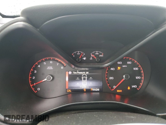2015 GMC Canyon 4WD SLE with VIN 1GTG6BE37F1157166, listed as a Copart auction lot 71279914 with 114,484 mi miles and Salvage Title. Bid and sale history available at carsss.com. Image 9.