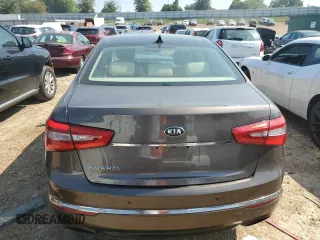 2015 Kia Cadenza Premium with VIN KNALN4D76F5173172, listed as a Copart auction lot 66956673 with 37,974 mi miles and Salvage Title. Bid and sale history available at carsss.com. Image 6.