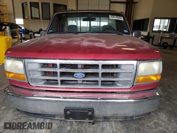 1995 Ford F-150 with VIN 1FTDF15Y3SLA16702, listed as a Copart auction lot 45914535 with 160,921 mi miles and Salvage Title. Bid and sale history available at carsss.com. Image 5.