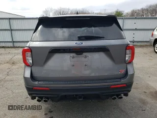 2021 Ford Explorer ST z VIN 1FM5K8GC3MGA55033, wystawiony jako Copart lot #49859815 z przebiegiem Nie podano mil oraz Szkoda całkowita • Salvage title. Historia ofert i sprzedaży dostępna na DreamBid. Obrazek 6.