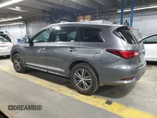 2017 Infiniti QX60 with VIN 5N1DL0MM4HC548613, listed as a Copart auction lot 47993765 with 96,334 mi miles and Salvage Title. Bid and sale history available at DreamBid. Image 2.