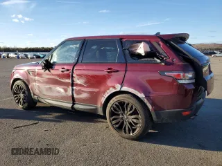 2016 Land Rover Range Rover Sport Dynamic with VIN SALWR2EFXGA103495, listed as a Copart auction lot 45791325 with 96,064 mi miles and Non Repairable. Bid and sale history available at DreamBid. Image 2.