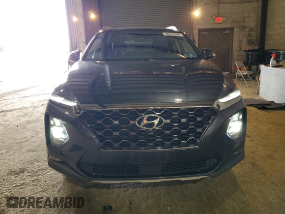 2020 Hyundai Santa Fe Limited with VIN 5NMS5CAD3LH216345, listed as a Copart auction lot 45531945 with 87,097 mi miles and Salvage Title. Bid and sale history available at carsss.com. Image 5.