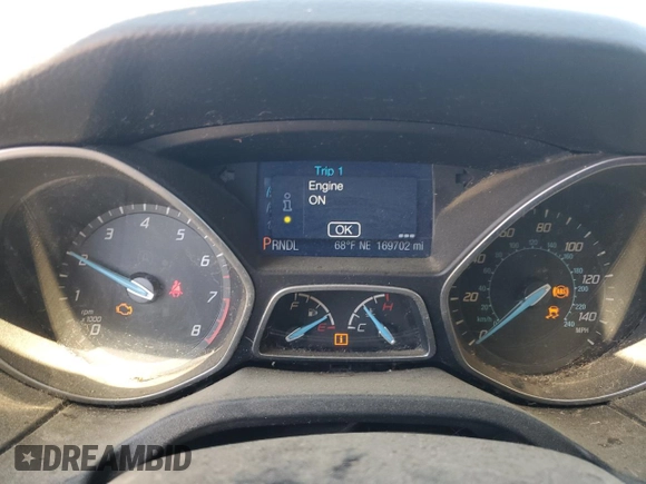 2013 Ford Focus SE with VIN 1FADP3F27DL375501, listed as a Copart auction lot 49355325 with 169,702 mi miles and Salvage Title. Bid and sale history available at carsss.com. Image 9.
