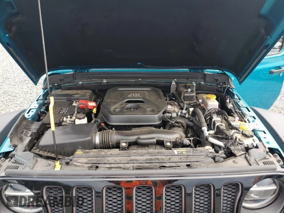 2020 Jeep Wrangler Unlimited Recon with VIN 1C4HJXFN5LW330617, listed as a Copart auction lot 73430514 with 52,827 mi miles and Salvage title. Bid and sale history available at DreamBid. Image 12.
