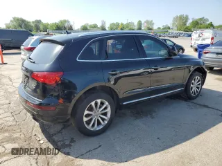 2015 Audi Q5 Premium Plus with VIN WA1LFAFP7FA038053, listed as a Copart auction lot 54517965 with 135,692 mi miles and Clean Title. Bid and sale history available at carsss.com. Image 3.